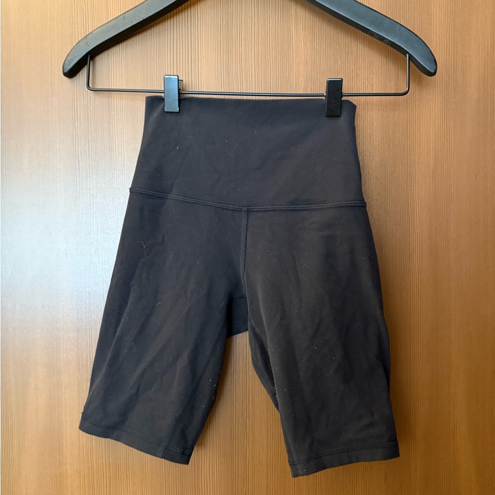 Lululemon Align Black Biker Shorts
